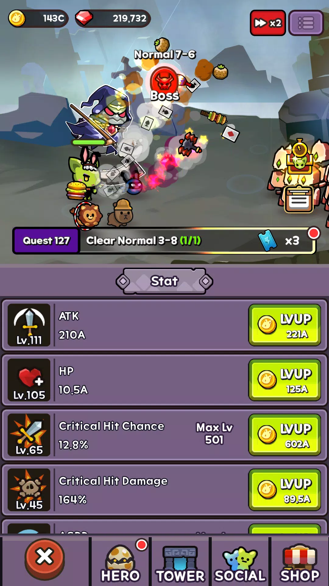 Schermata Goblin Quest: Idle Adventure 3
