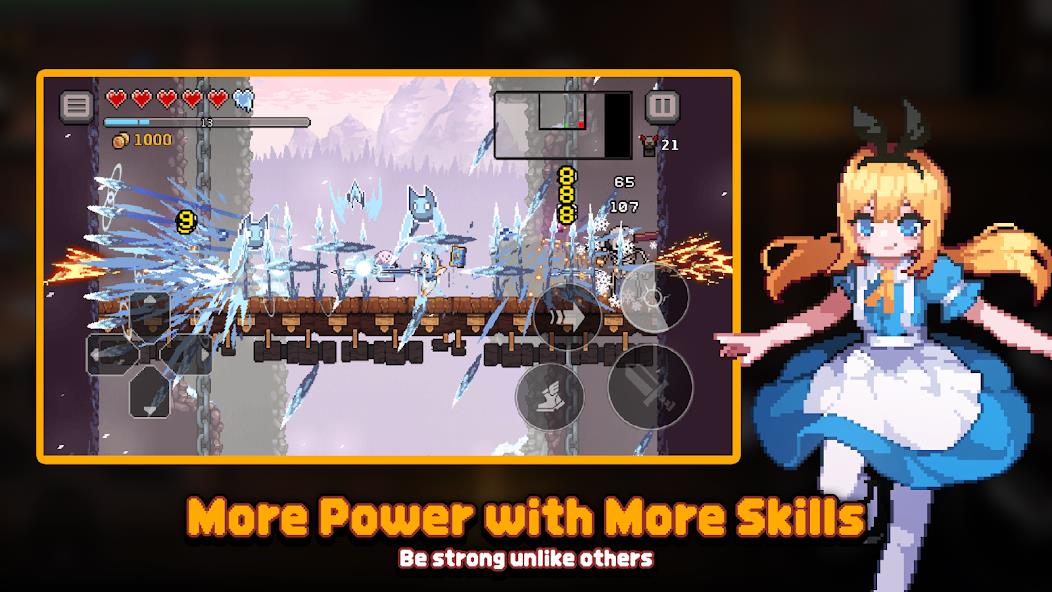 Schermata Dungeon Slasher : Roguelike Mod 1