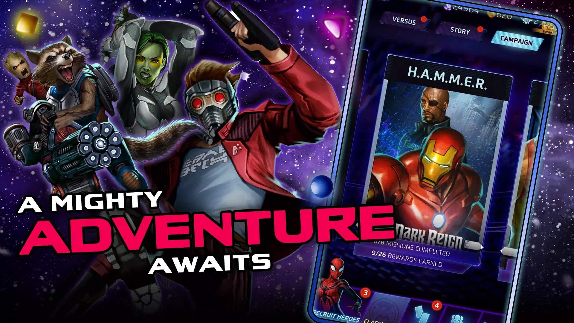 MARVEL Puzzle Quest: Hero RPG应用截图第3张
