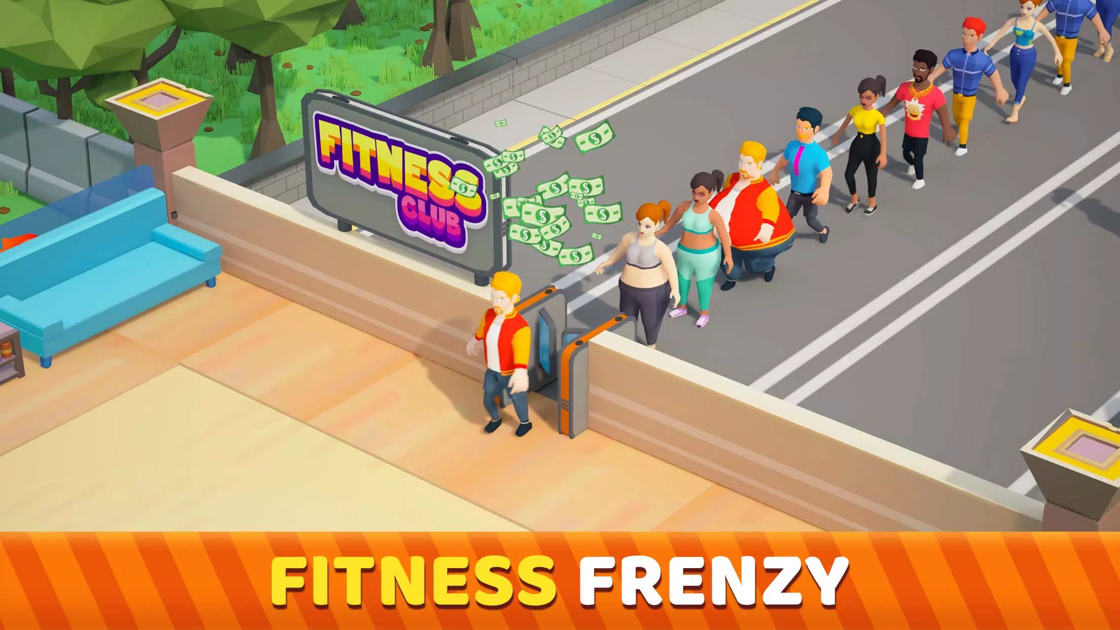 Fitness Club Tycoon应用截图第0张