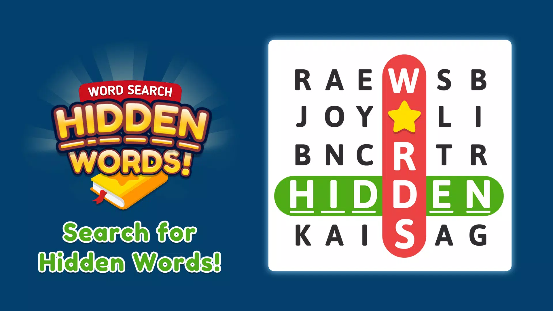 Word Search: Hidden Words Captura de tela 1