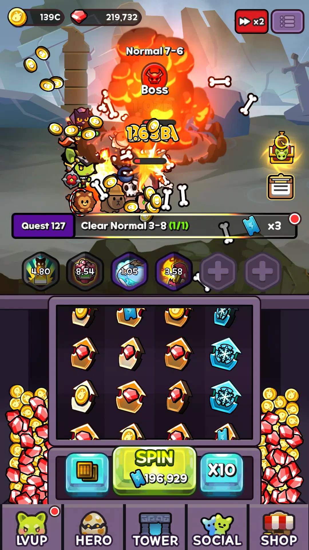 Schermata Goblin Quest: Idle Adventure 2