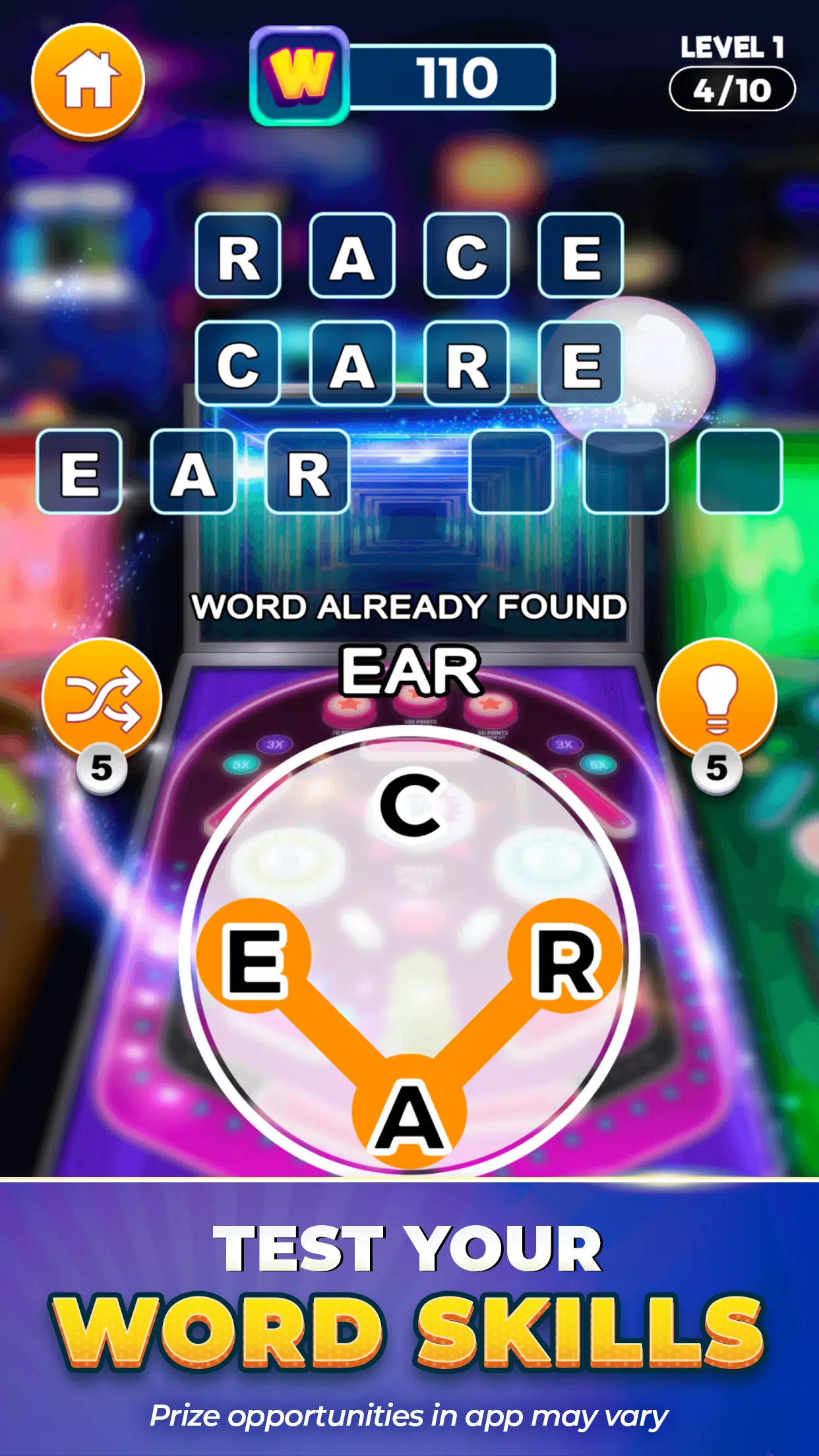 Schermata PCH Wordmania 2