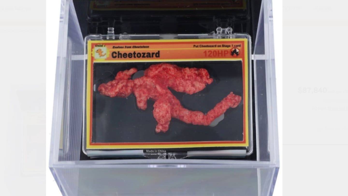 Cheetos Pokémon Snack venduto per $ 88.000 a Collector
