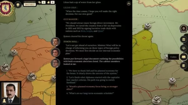 Suzerain 새로운 장면