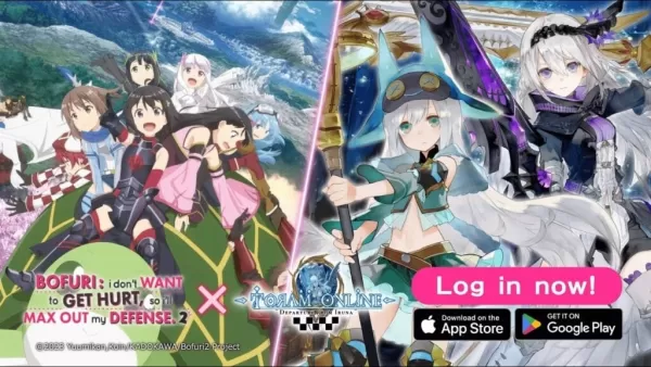 Старт кросовера Toram Online x Bofuri S2