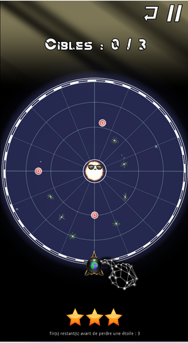 Cosmic Billiard - Demo スクリーンショット 0