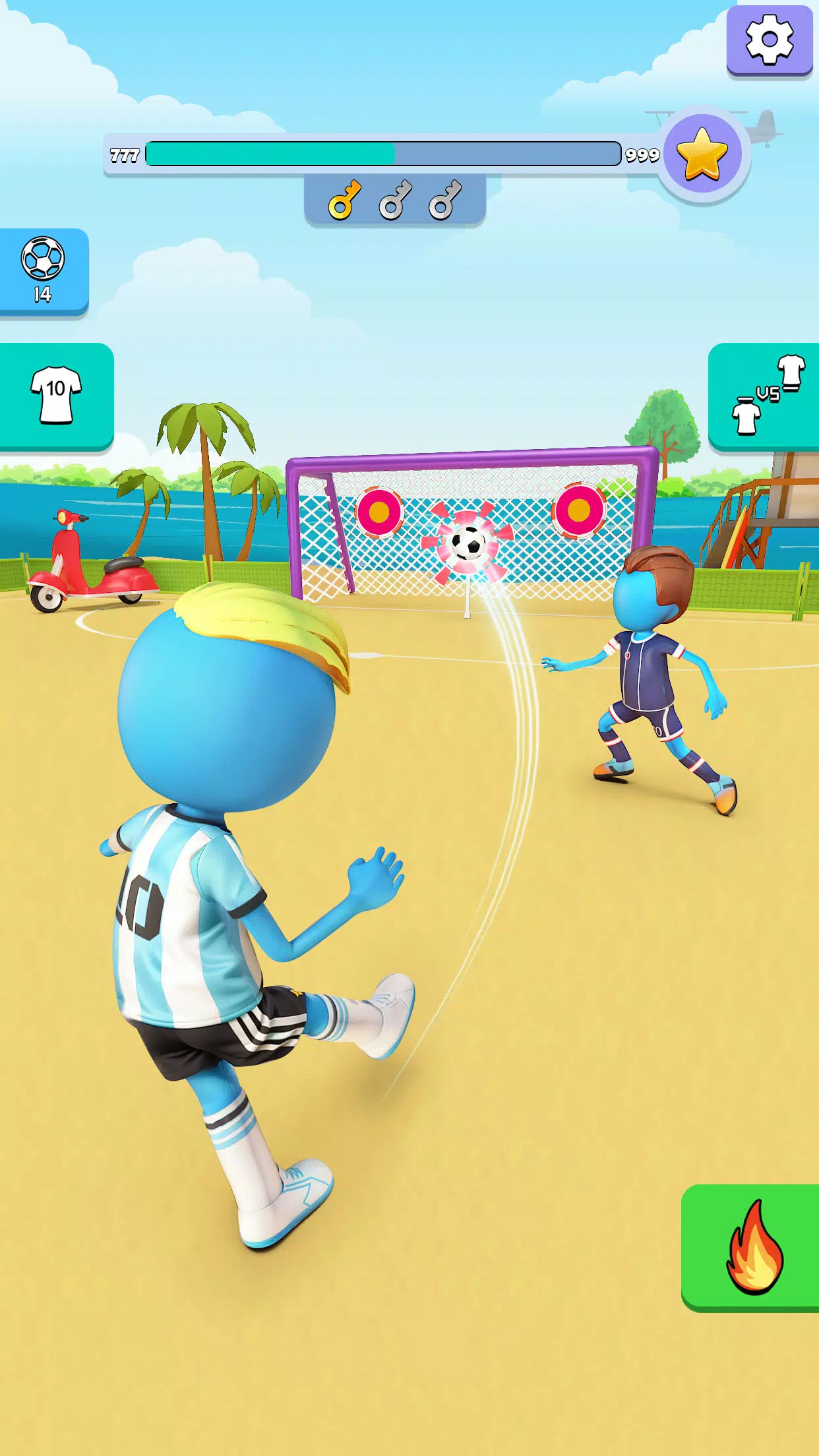 Kick It – Fun Soccer Game Скриншот 2