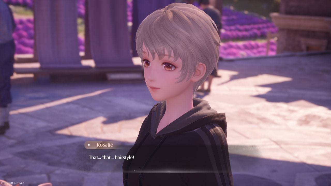 Peinado simple en infinito nikki