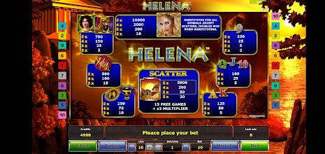 Helena Slot Game Capture d'écran 2