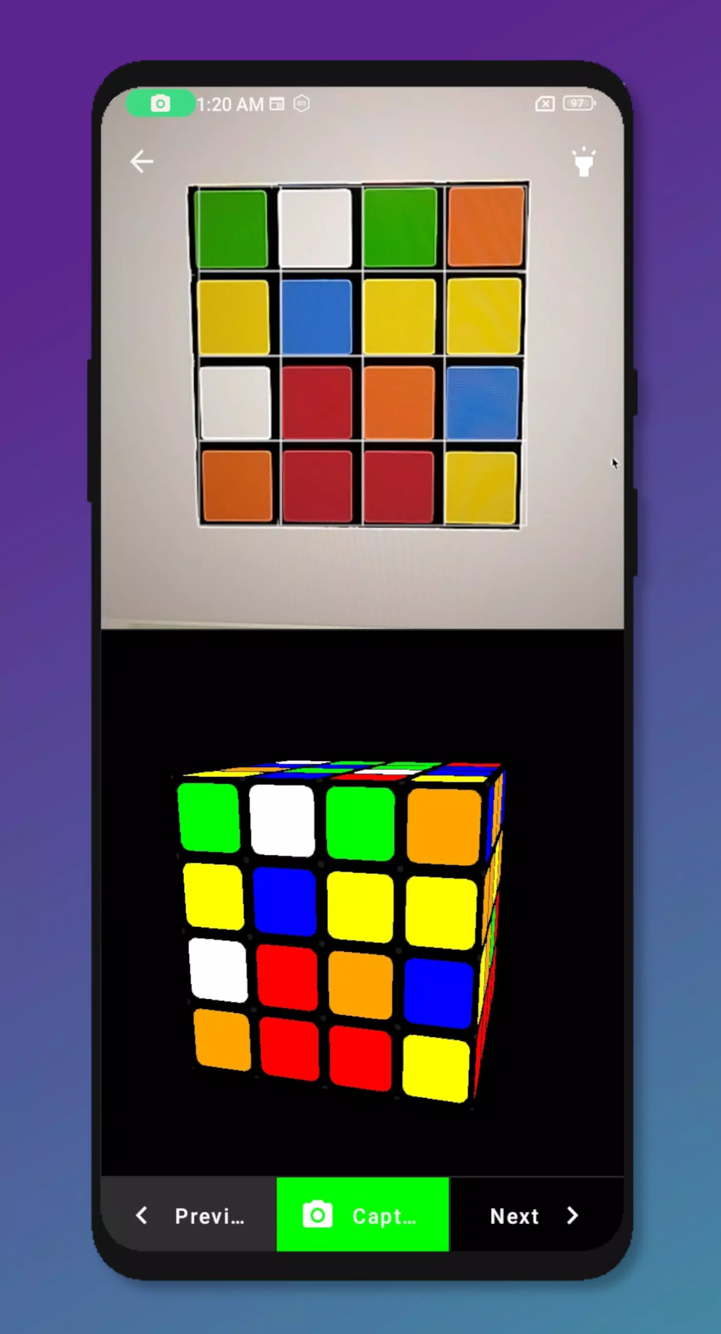 Rubik's Cube Solver 4x4应用截图第1张