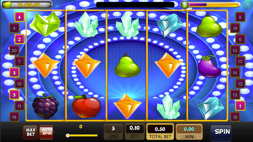 Royal Slot Style Machine Free Spins Pro Style Скриншот 1