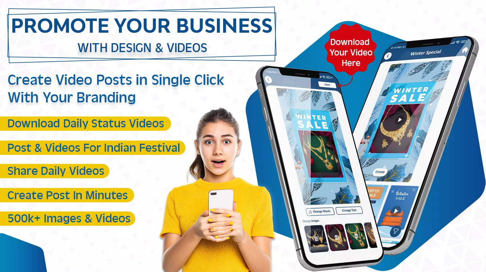 Poster & Video Maker - DMT স্ক্রিনশট 3