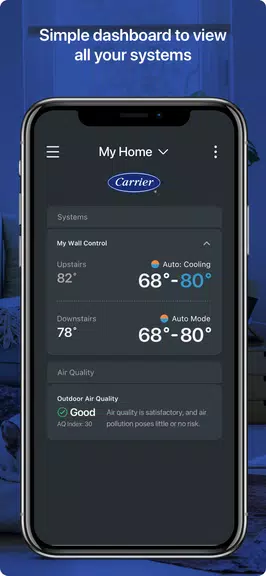 Carrier Home Zrzut ekranu 0