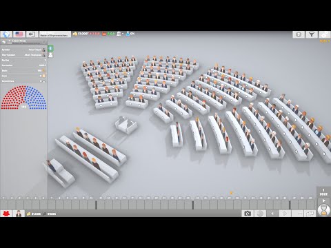 Lawgivers II Political Simulation Game Screenshot