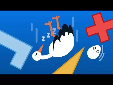 Schläfriges Storch -Gameplay