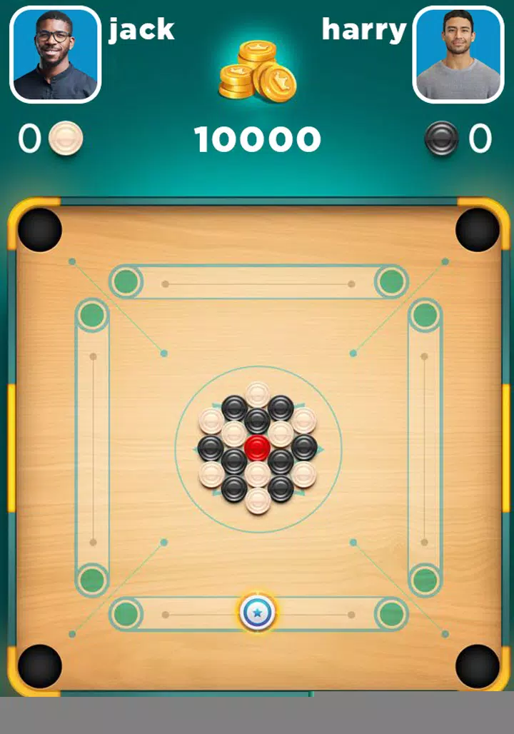 Carrom Board 3D Pool 2023 Captura de tela 2
