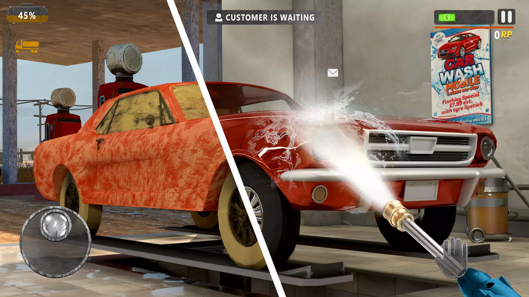 Gas Filling Junkyard Simulator Captura de pantalla 2