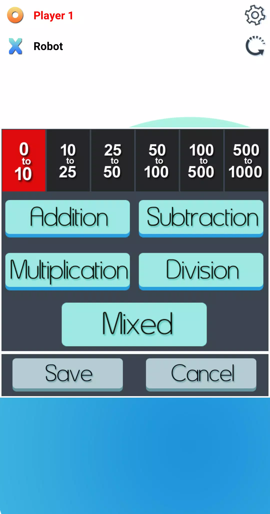 Tic Tac Toe: A Math Game Capture d'écran 3