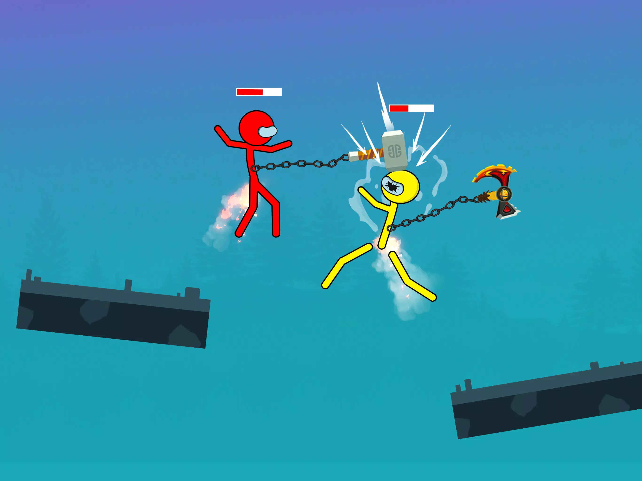 Stick Hero Stickman Smasher應用截圖第1張