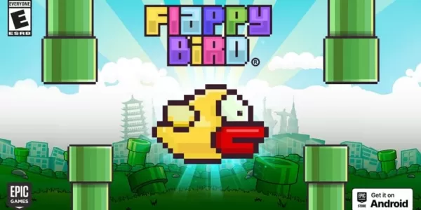 Flappy Bird возвращается, доступная теперь в магазине Epic Games для мобильных устройств