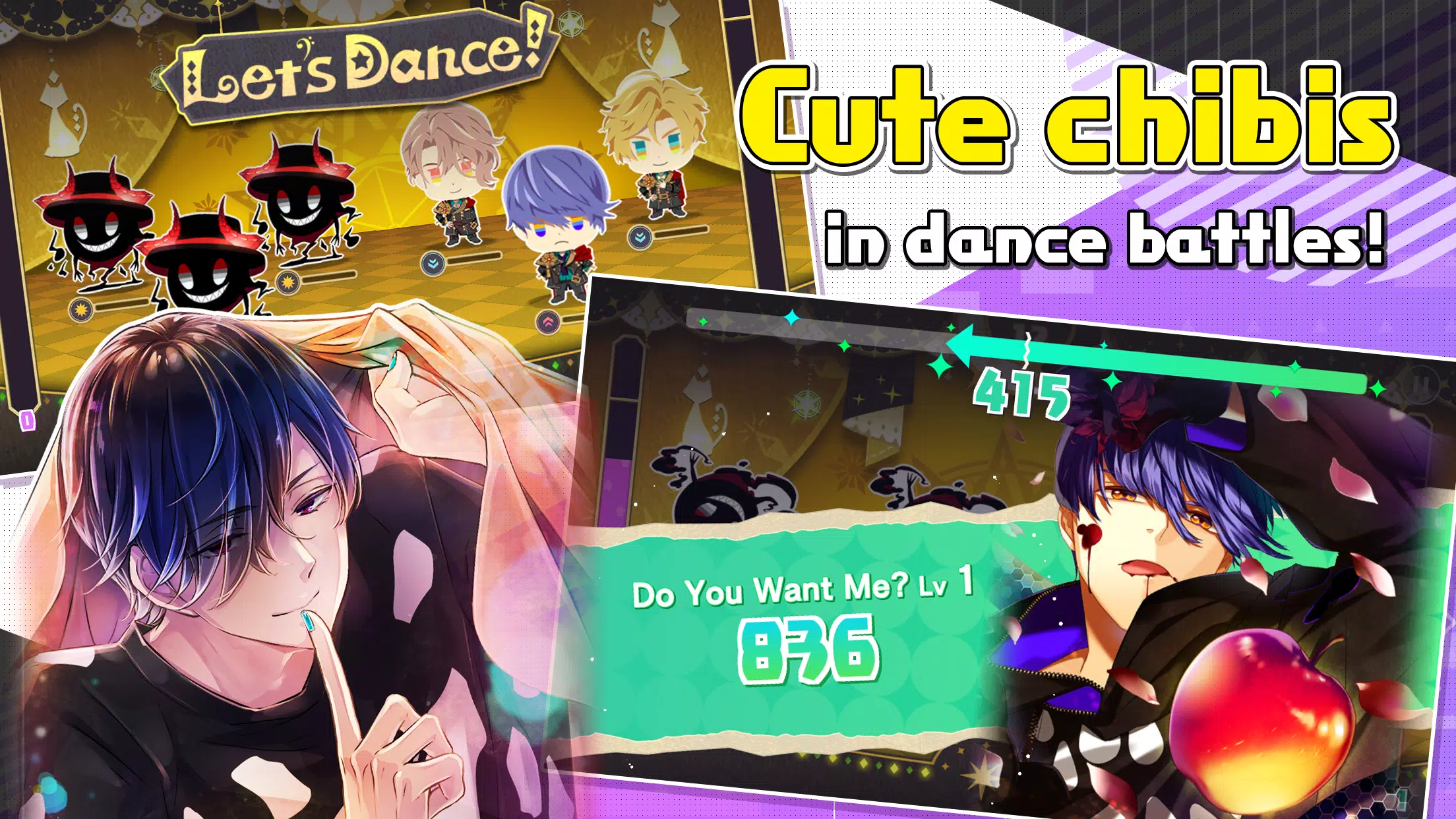 Obey Me! Anime Otome Sim Game Скриншот 3