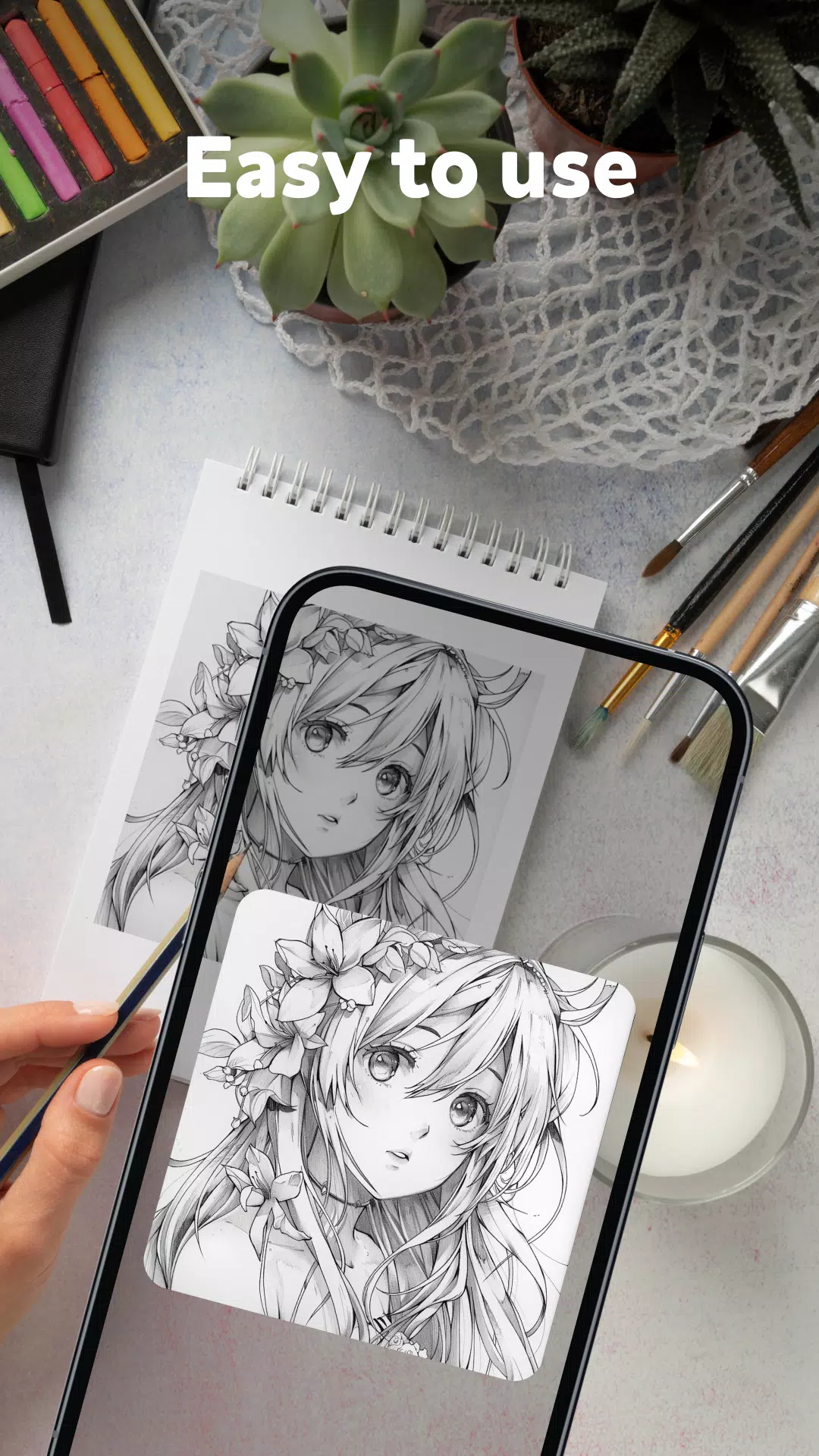 Sketch Photo: Learn to Draw Capture d'écran 1