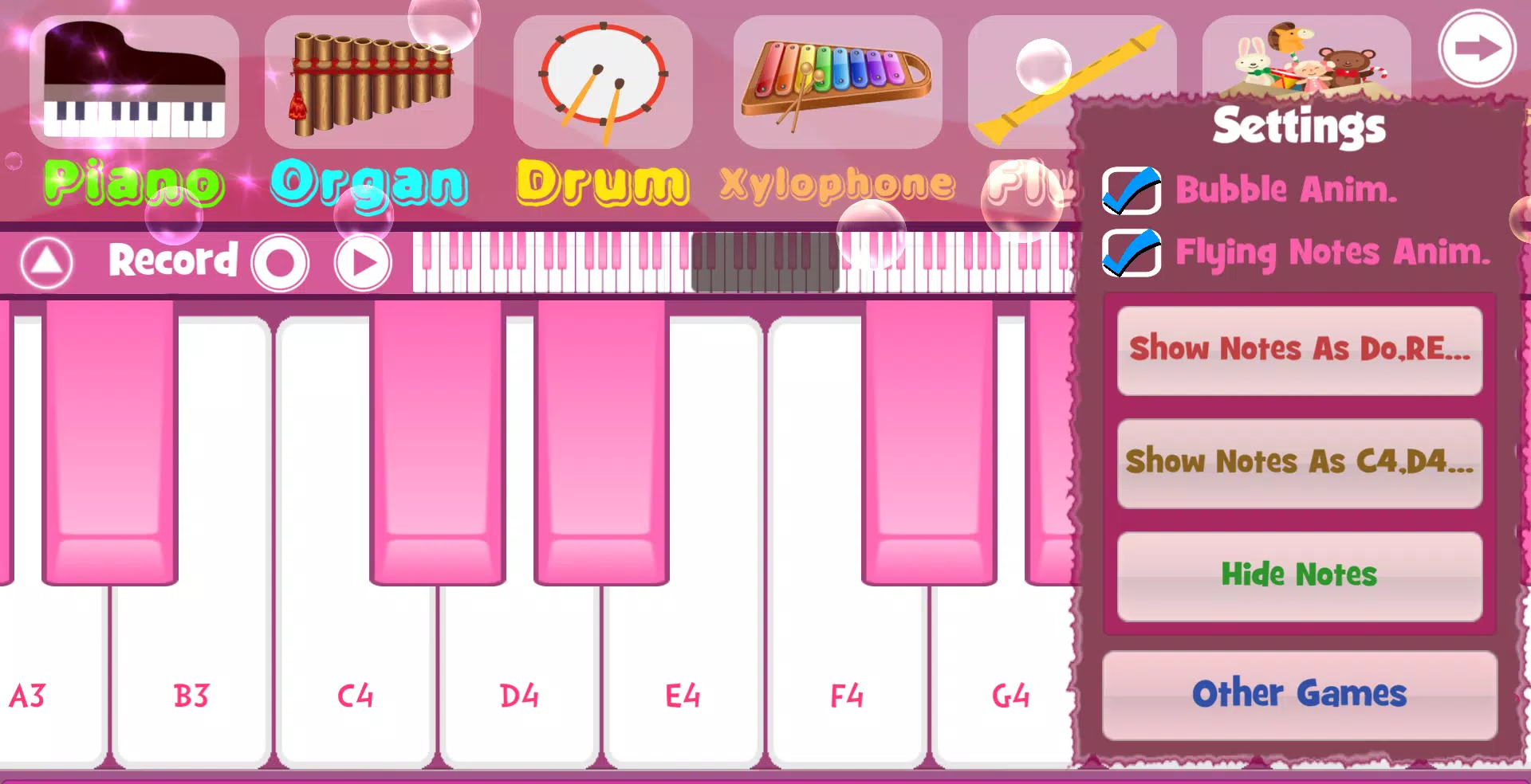 Pink Piano 스크린샷 3