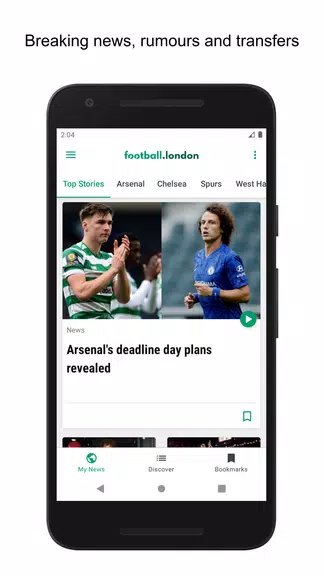Football.London Tangkapan skrin 0