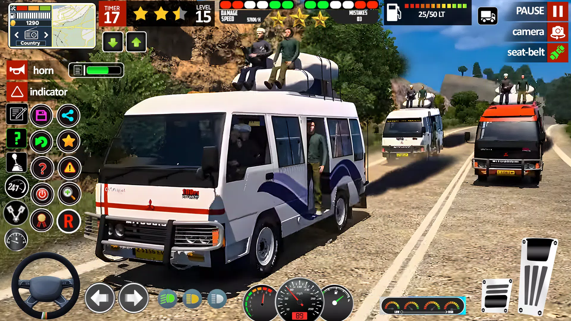 Mini Bus Game: Bus Driving 3D 스크린샷 2