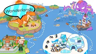 Aha World: School Day Capture d'écran 2