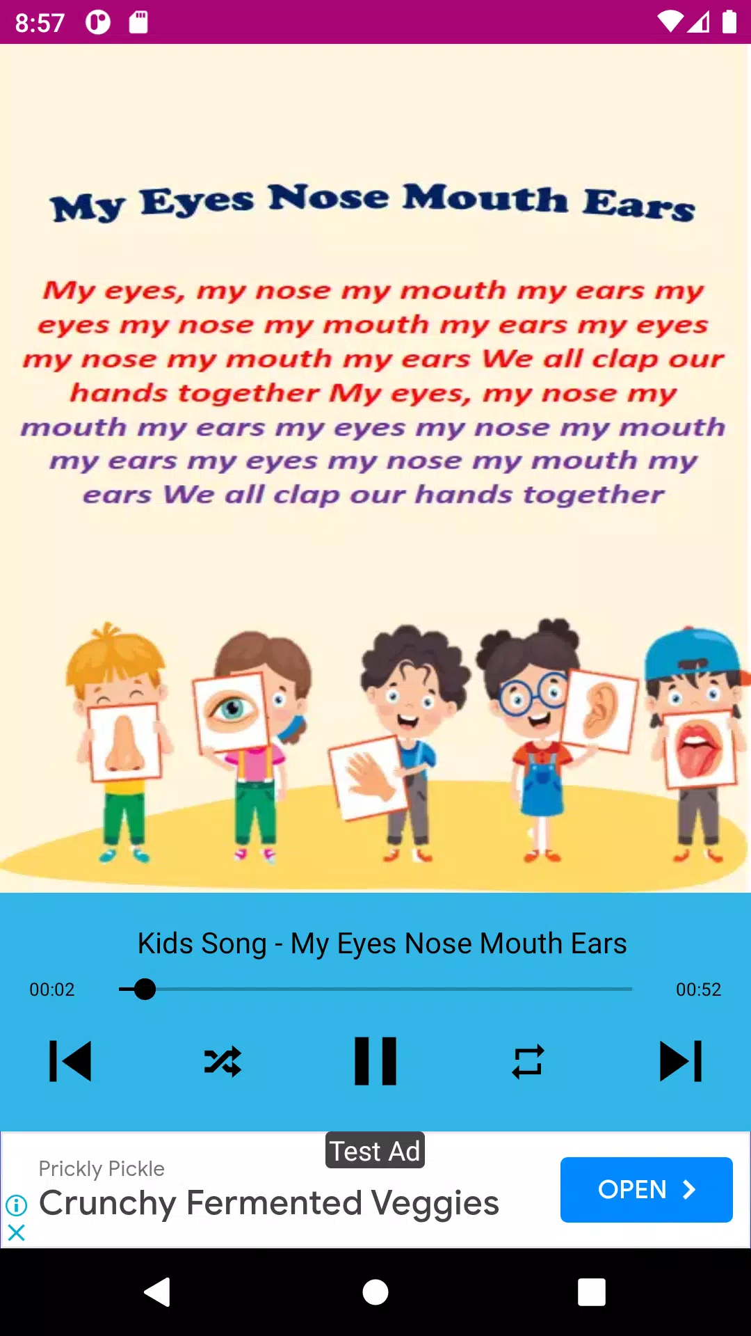 baby songs - nursery rhymes スクリーンショット 2