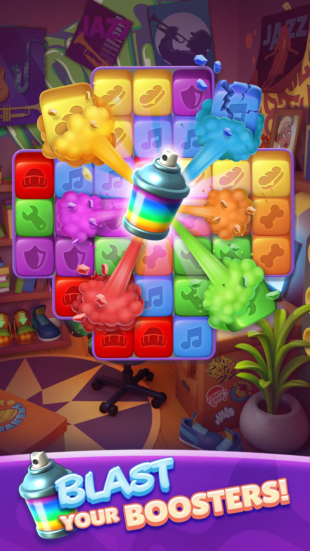 Subway Surfers Blast Скриншот 2