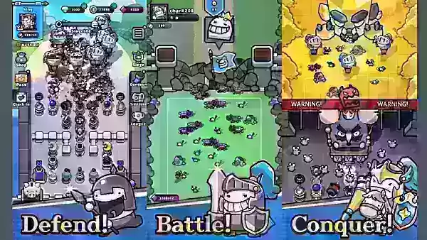 Crown Rush: 전략적 아이들 게임이 안드로이드에 출시, 방어와 공격 게임플레이 제공
