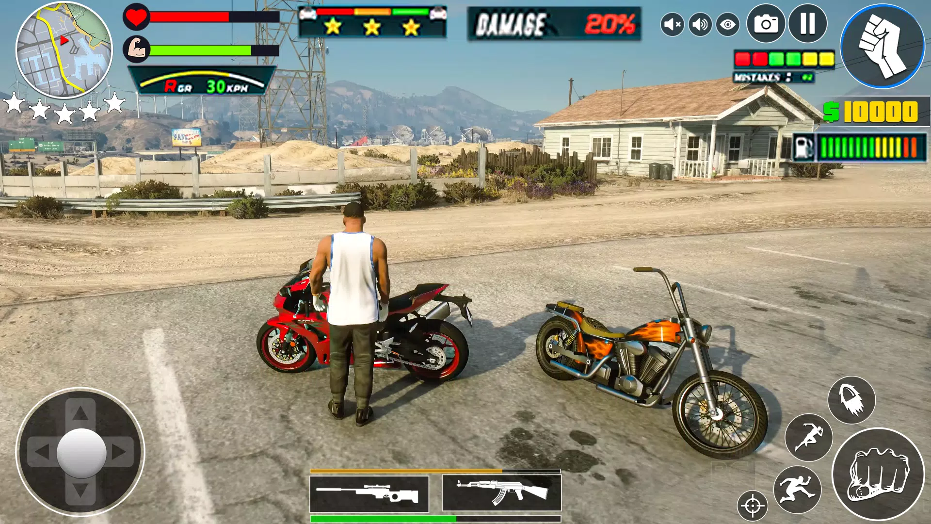 Vegas City Gangster Crime Game Captura de pantalla 2