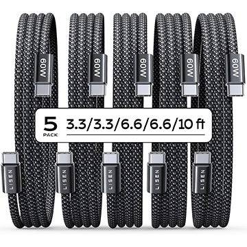 Kunin ang 5 USB-C cable para sa $ 8 lamang
