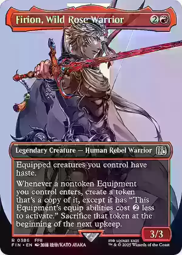 Firion, Wild Rose Warrior (Borderless)