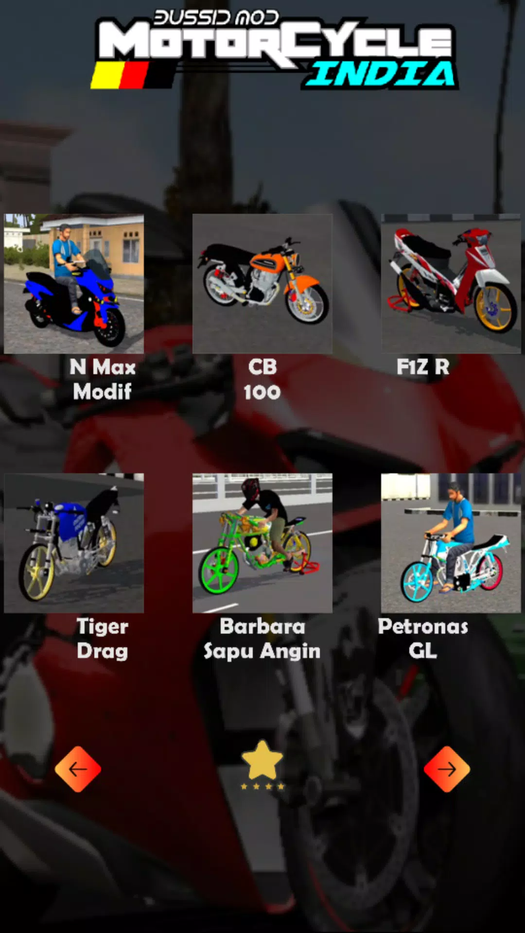 Bussid Mod Motorcycle India Capture d'écran 2