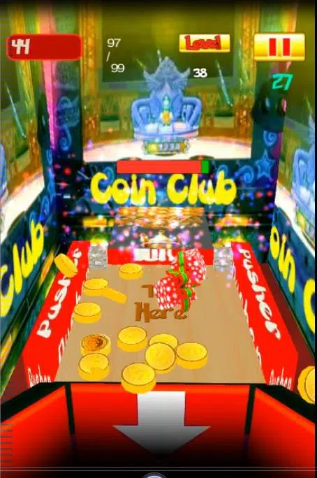 Coin Dozer Christmas King Скриншот 1