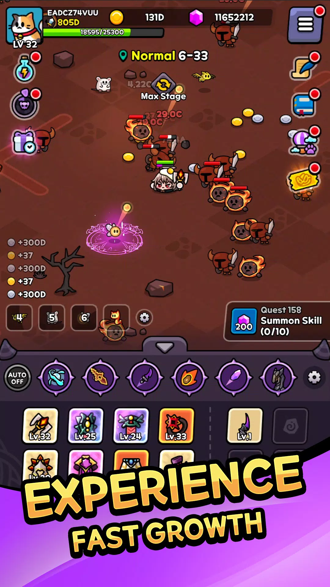 Grow Demon Slimes : Idle RPG Captura de tela 0
