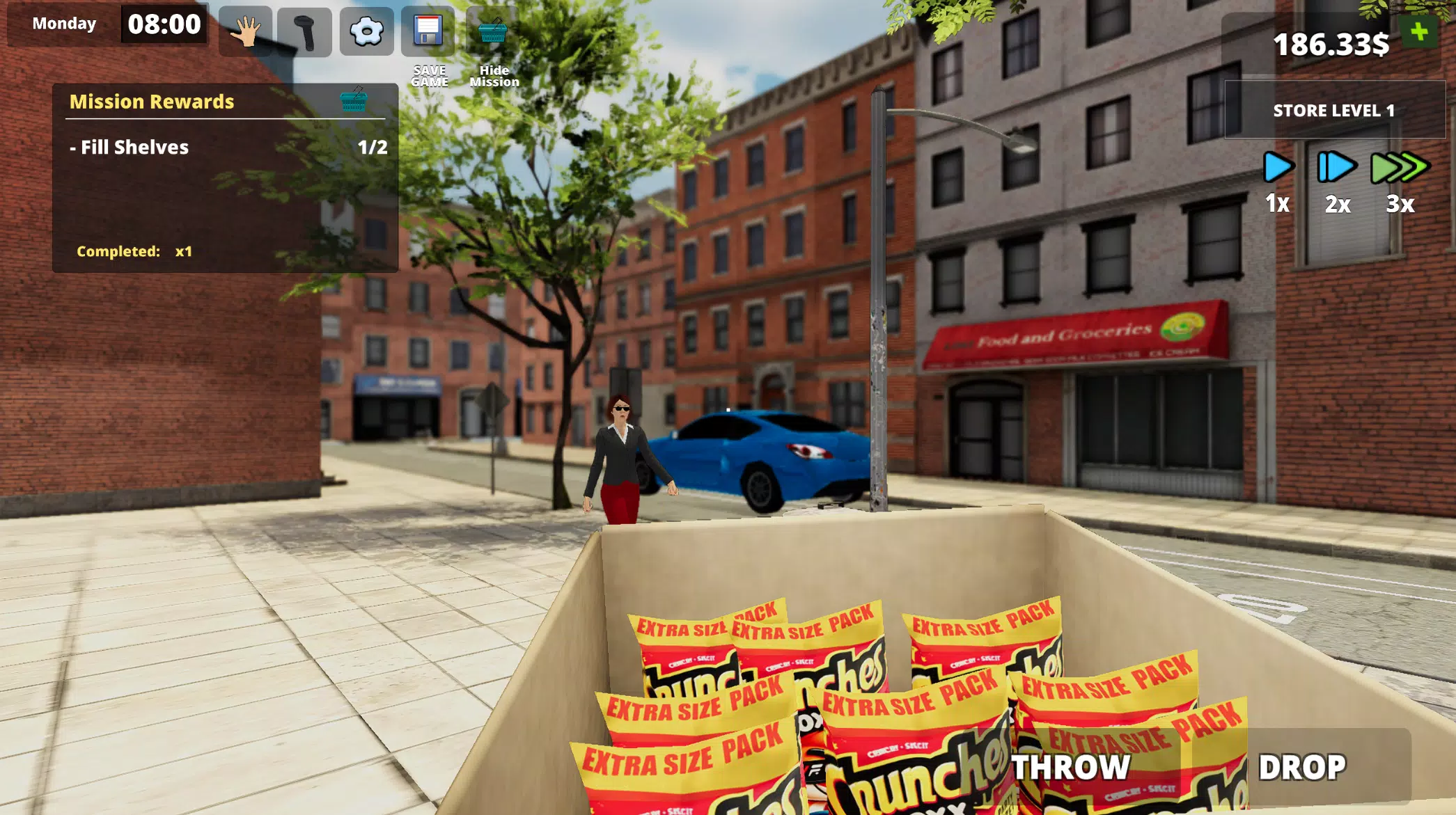 Retail Supermarket Simulator Screenshot 1