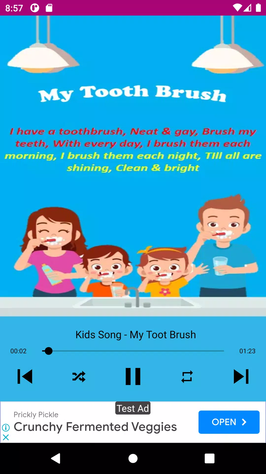 baby songs - nursery rhymes スクリーンショット 3