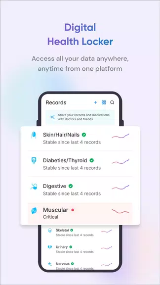 Health-e ABHA PHR Health Lockr स्क्रीनशॉट 1