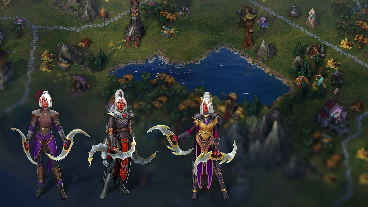 Эволюция фракции подземелий в героях мощи и магии Olden Era