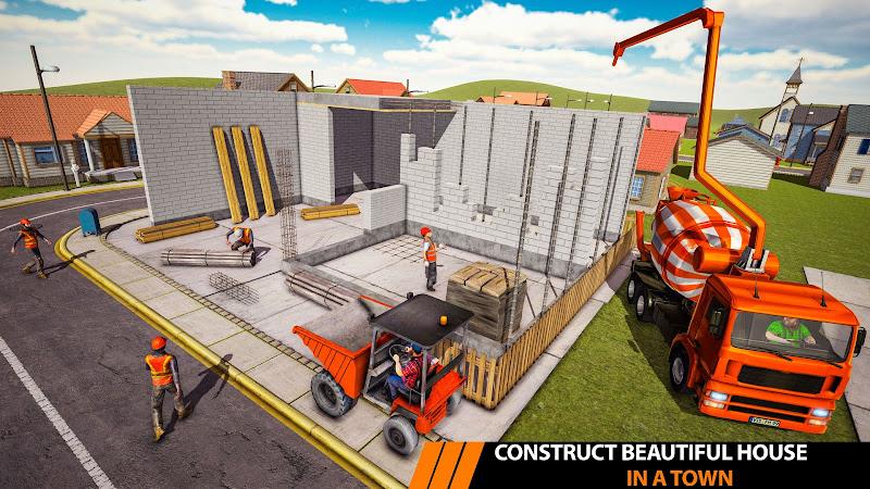 City Construction Excavator 3D Скриншот 0