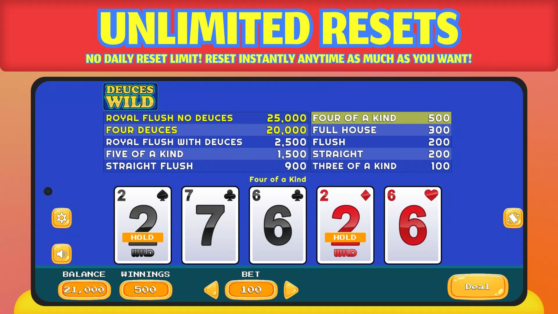 Deuces Wild 스크린샷 3