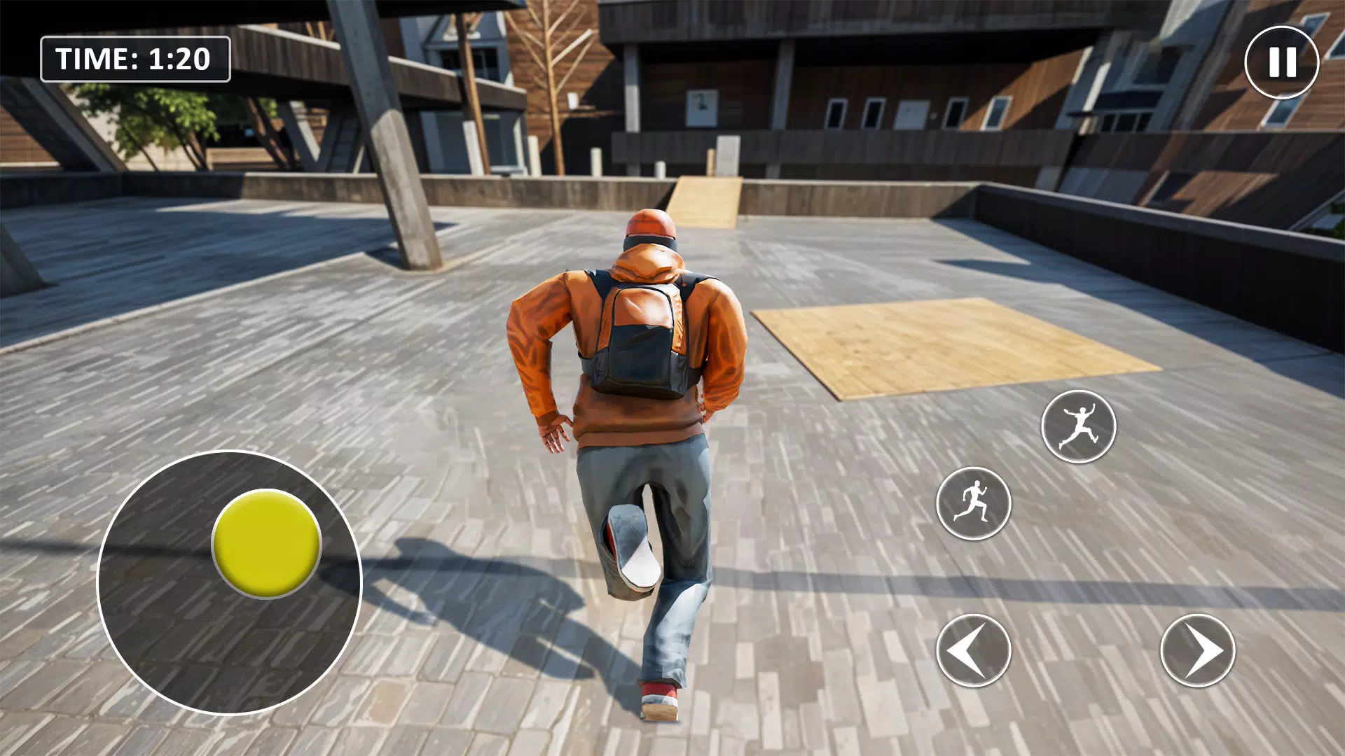 Go Up Rooftop Run Parkour Game应用截图第1张