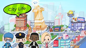 Aha World: School Day Capture d'écran 0