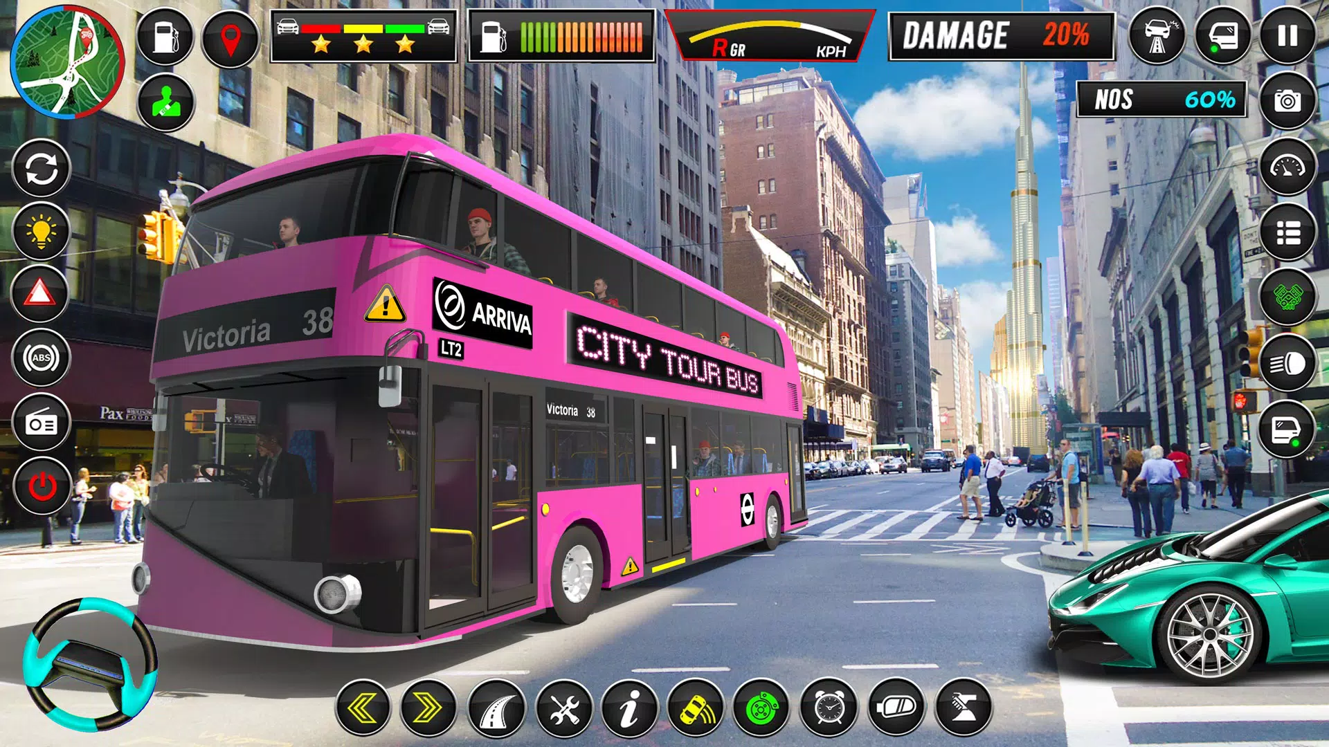Real Bus Simulator Coach Bus スクリーンショット 2
