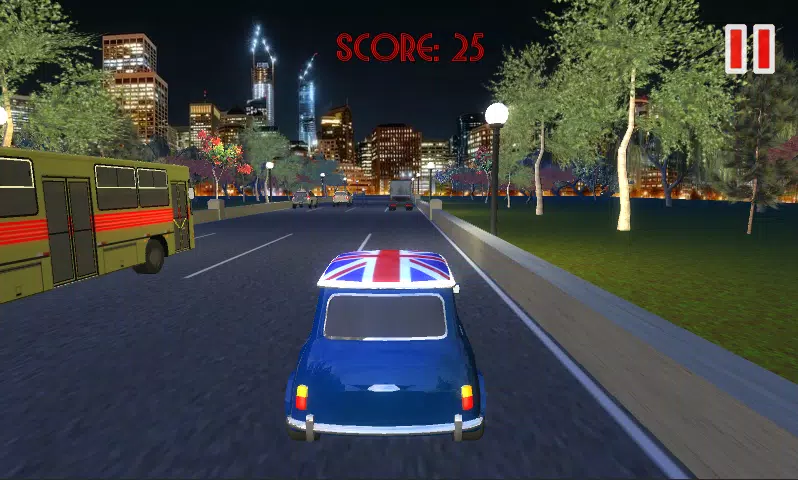 Single Player Traffic Racing Capture d'écran 2